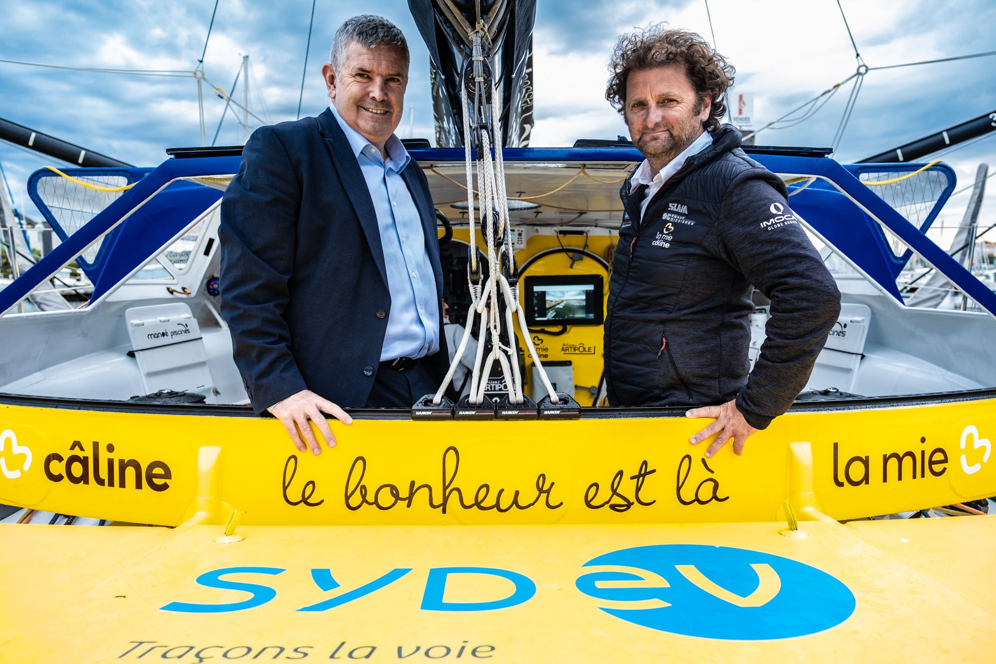 Le SYDEV embarque avec le navigateur Arnaud Boissières