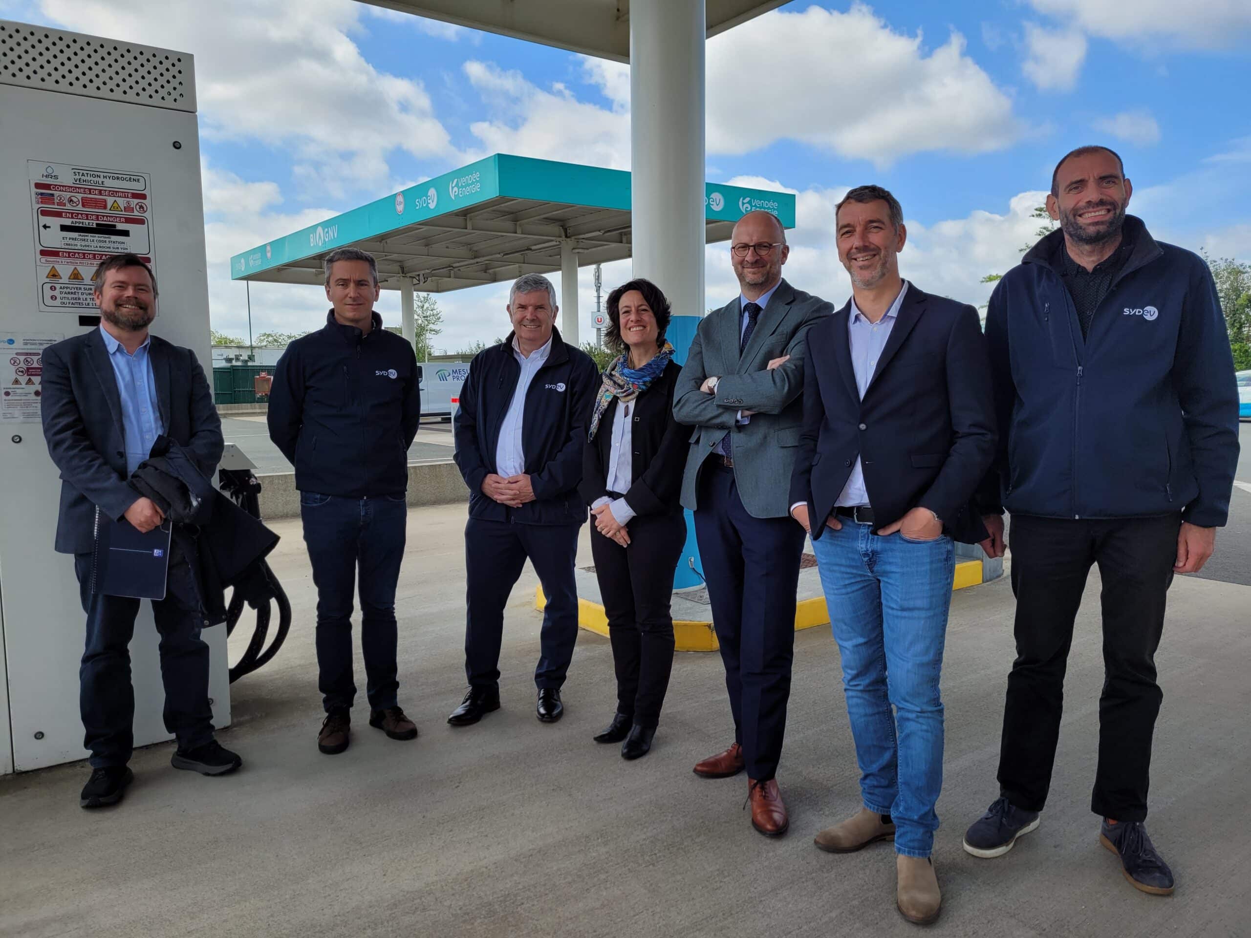 France Hydrogène visite l'écosystème hydrogène renouvelable locale porté par le SYDEV