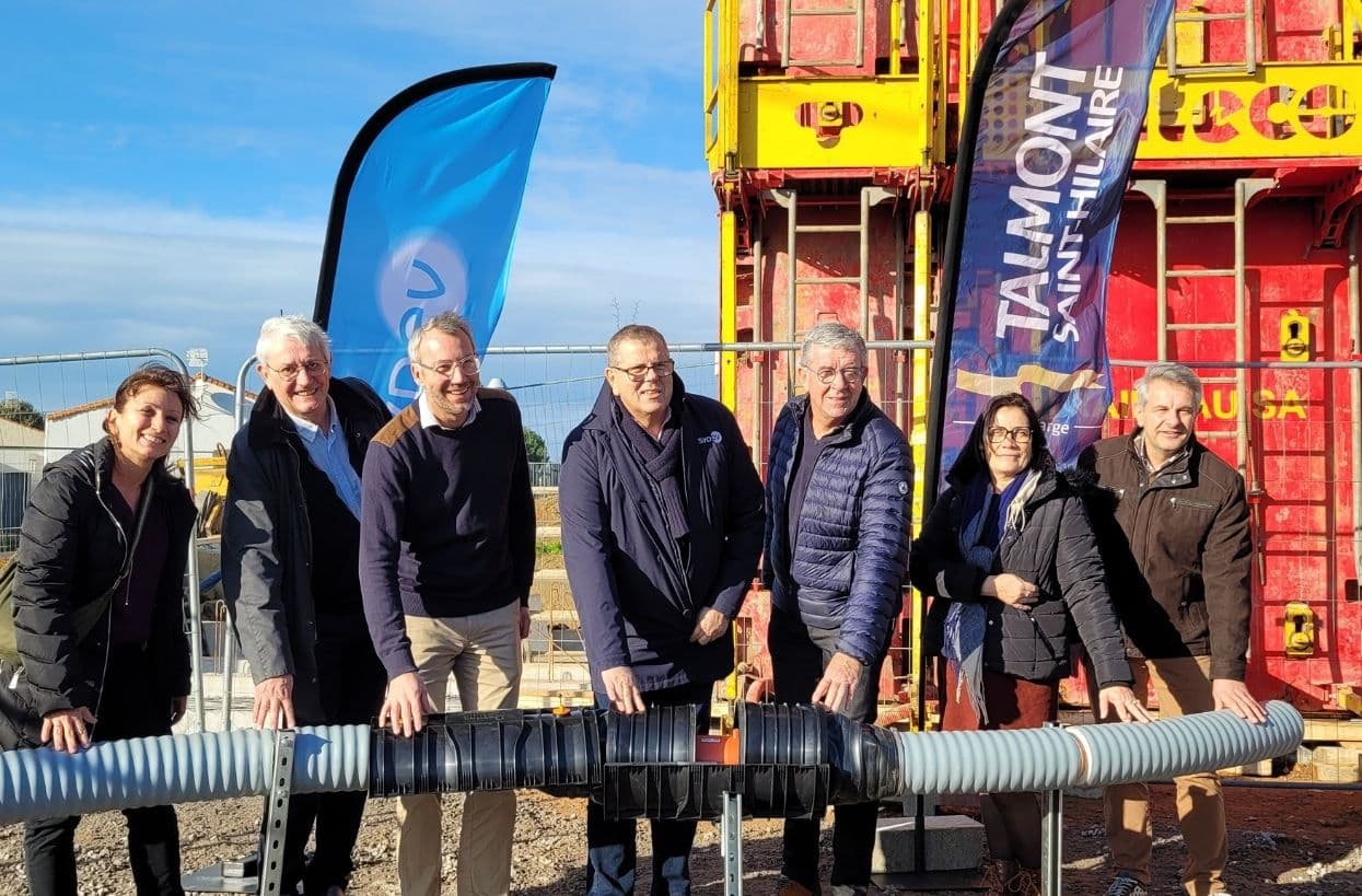 Reseau de chaleur urbain - Talmont-Saint-Hilaire